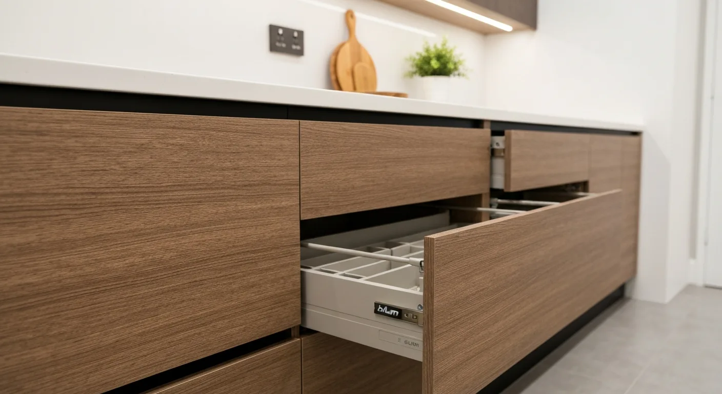 3D mockup of kitchen cabinets on the pricing guide
